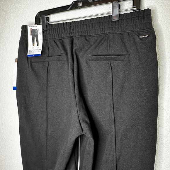 Mondetta‎ Pintuck Straight Leg Women’s Pant Black Large - Picture 4 of 9